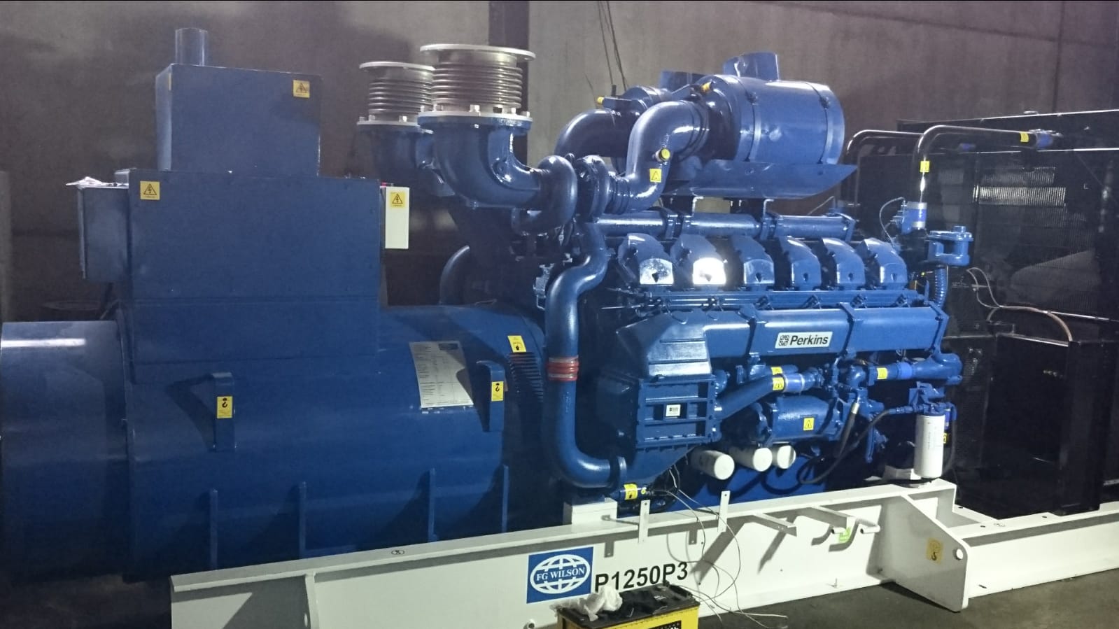 Электростанция, Дизель генератор FG Wilson P-1250P3 1000 кВт /6300 В. 